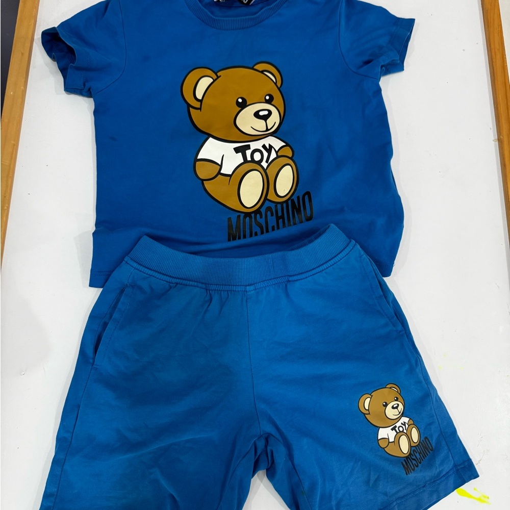 ‼️S O. L D‼️ Moschino Bright Blue Baby Apparel